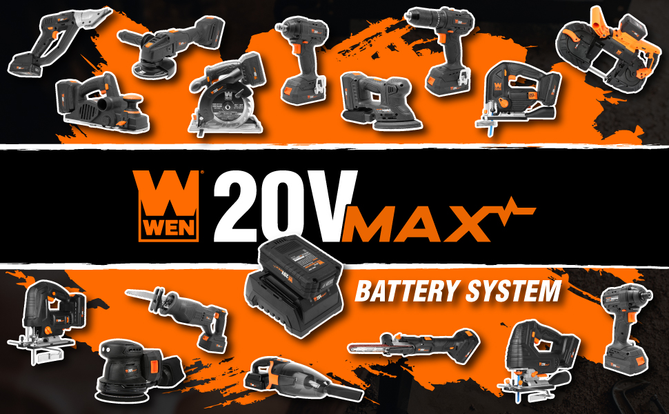 WEN 20V Battery System