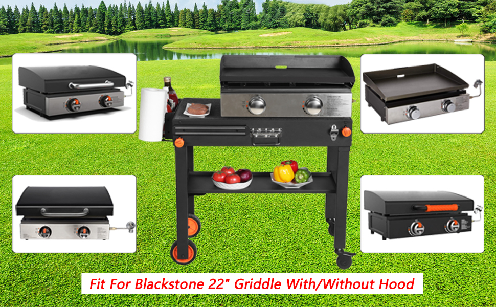 Daintyso portable Griddle Stand Grill Table