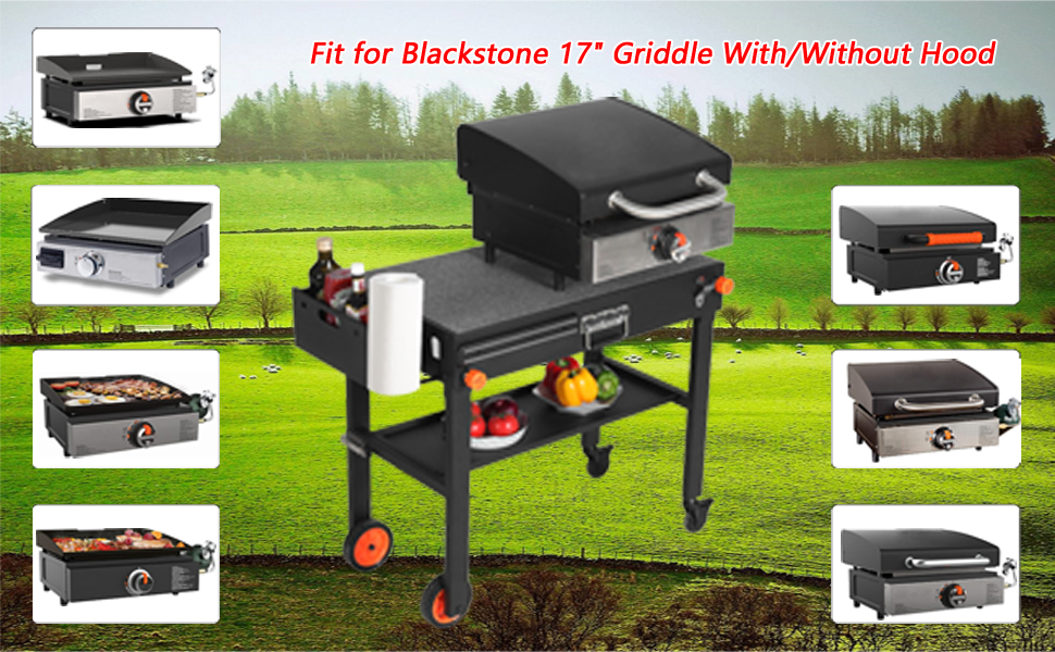 Daintyso portable Griddle Stand Grill Table