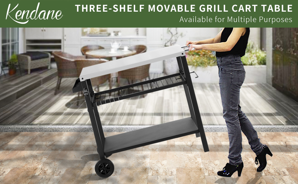 Kendane Grill Cart